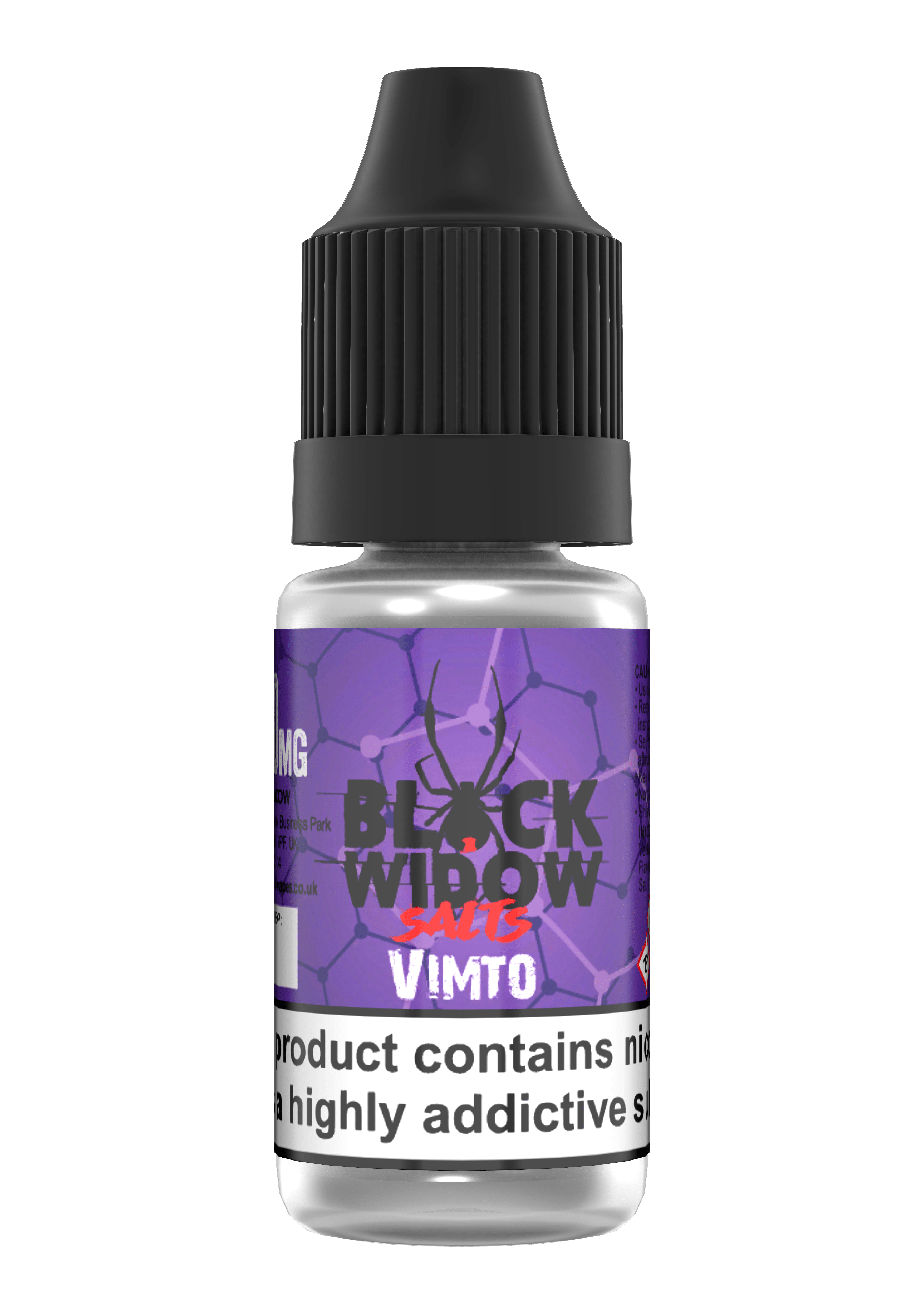 Product Image of Vimto Nic Salts E-liquid by Black Widow 10ml