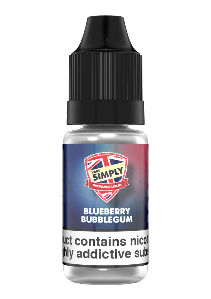 Product Image of BLUEBERRY GUM TPD E-LIQUID BY VAPE SIMPLY 10ML