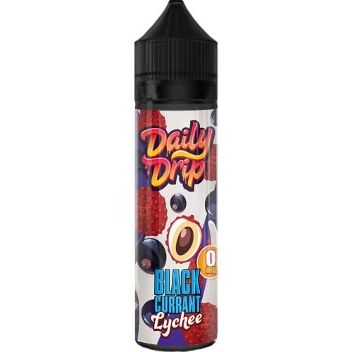 Product Image of BLACKCURRANT LYCHEE SHORTFILL E-LIQUID BY DAILY DRIP 60ML