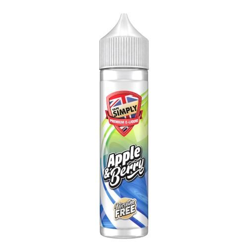 Product Image of Apple & Berry Shortfill E-liquid by Vape Simply 60ml