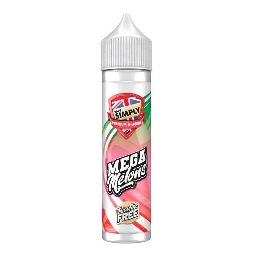 Product Image of Mega Melons Shortfill E-liquid by Vape Simply 60ml