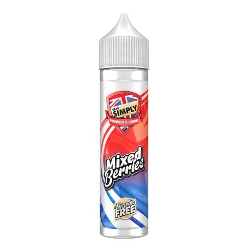 Product Image of MIXED BERRIES SHORTFILL E-LIQUID BY VAPE SIMPLY 60ML