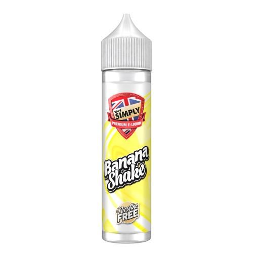 Product Image of Banana Shake Shortfill E-liquid by Vape Simply 60ml