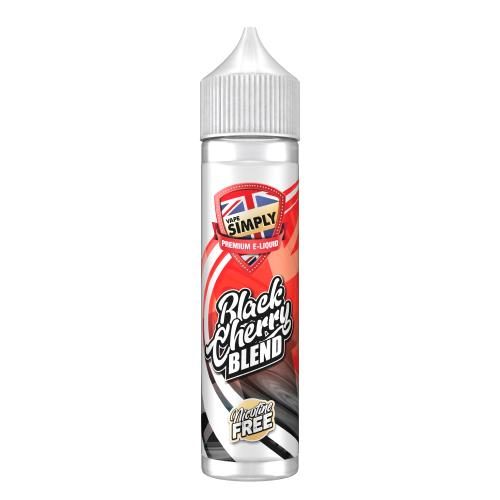 Product Image of Black Cherry Blend Shortfill E-liquid by Vape Simply 60ml