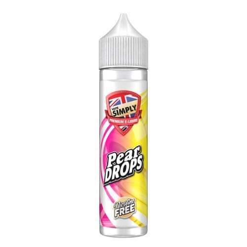 Product Image of PEAR DROPS SHORTFILL E-LIQUID BY VAPE SIMPLY 60ML