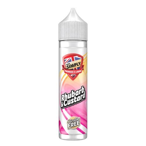 Product Image of RHUBARD AND CUSTARD SHORTFILL E-LIQUID BY VAPE SIMPLY 60ML