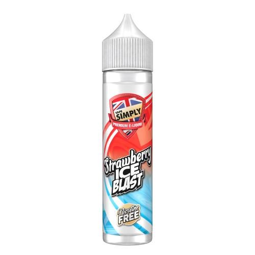 Product Image of STRAWBERRY ICE BLAST SHORTFILL E-LIQUID BY VAPE SIMPLY 60ML