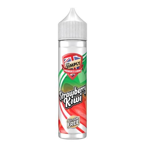 Product Image of STRAWBERRY KIWI SHORTFILL E-LIQUID BY VAPE SIMPLY 60ML