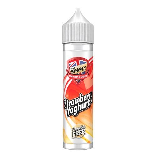 Product Image of STRAWBERRY YOGHURT SHORTFILL E-LIQUID BY VAPE SIMPLY 60ML