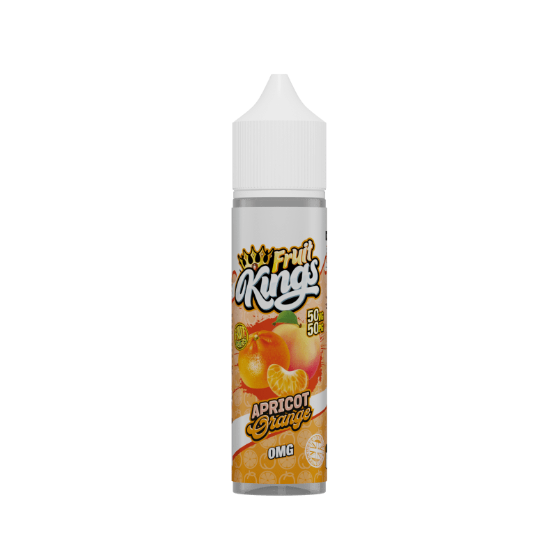 Product Image of APRICOT ORANGE SHORTFILL E-LIQUID BY FRUIT KINGS 60ML