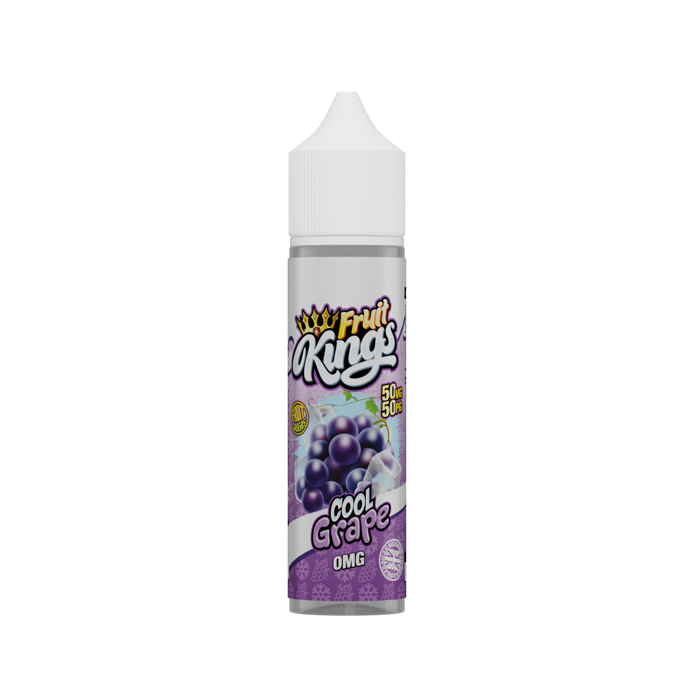 Product Image of COOL GRAPE SHORTFILL E-LIQUID BY FRUIT KINGS 60ML