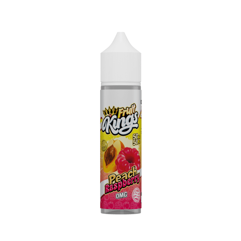 Product Image of PEACH RASPBERRY SHORTFILL E-LIQUID BY FRUIT KINGS 60ML