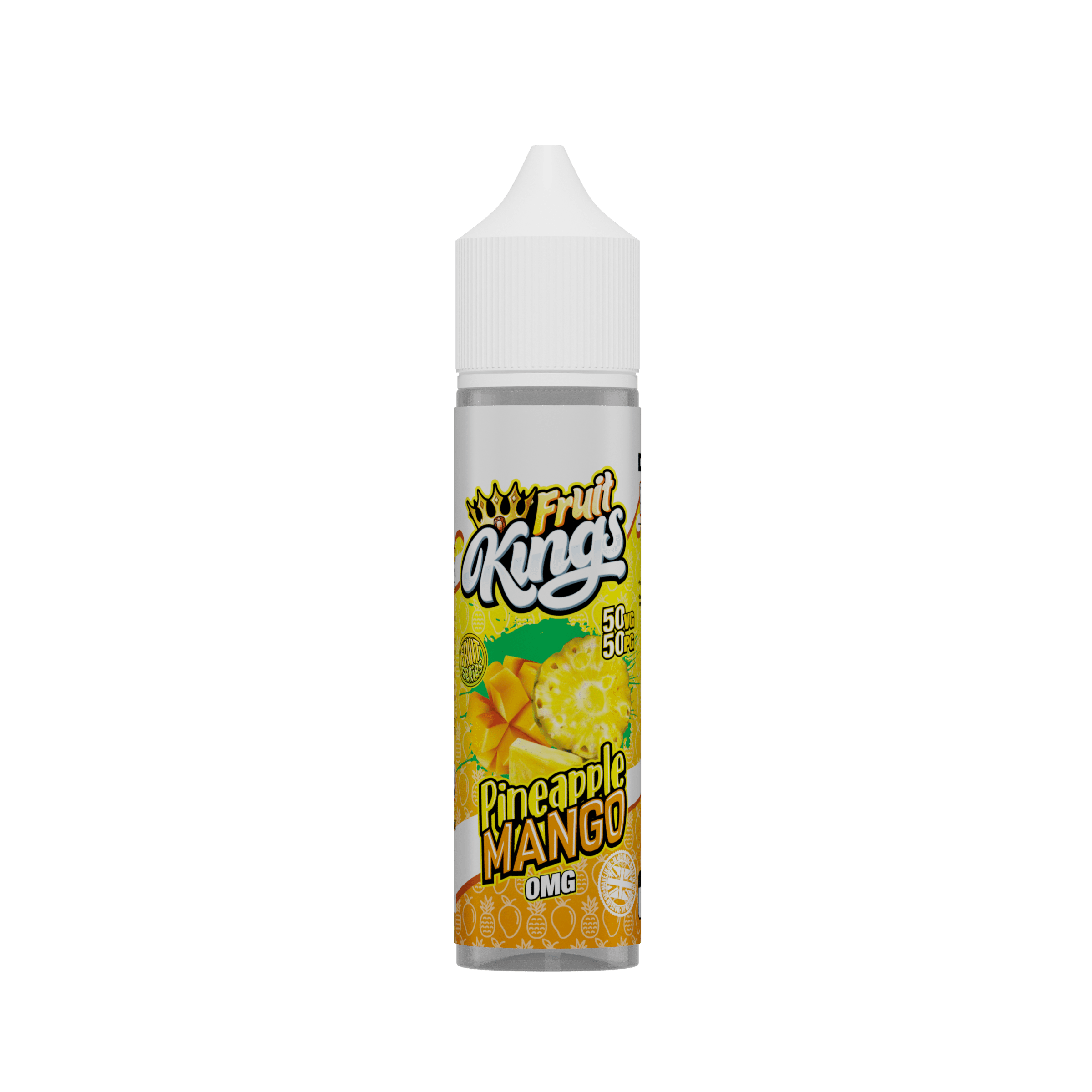 Product Image of PINEAPPLE MANGO SHORTFILL E-LIQUID BY FRUIT KINGS 60ML