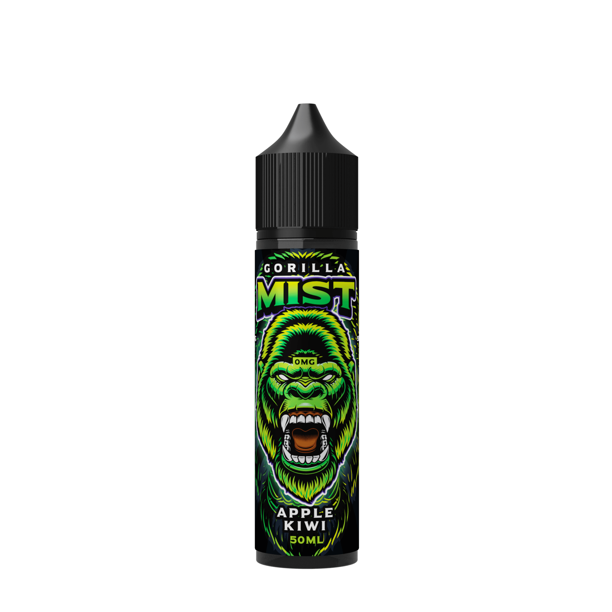 Product Image of APPLE KIWI SHORTFILL E-LIQUID BY GORILLA MIST 60ML