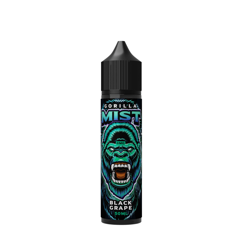 Product Image of BLACK GRAPE SHORTFILL E-LIQUID BY GORILLA MIST 60ML