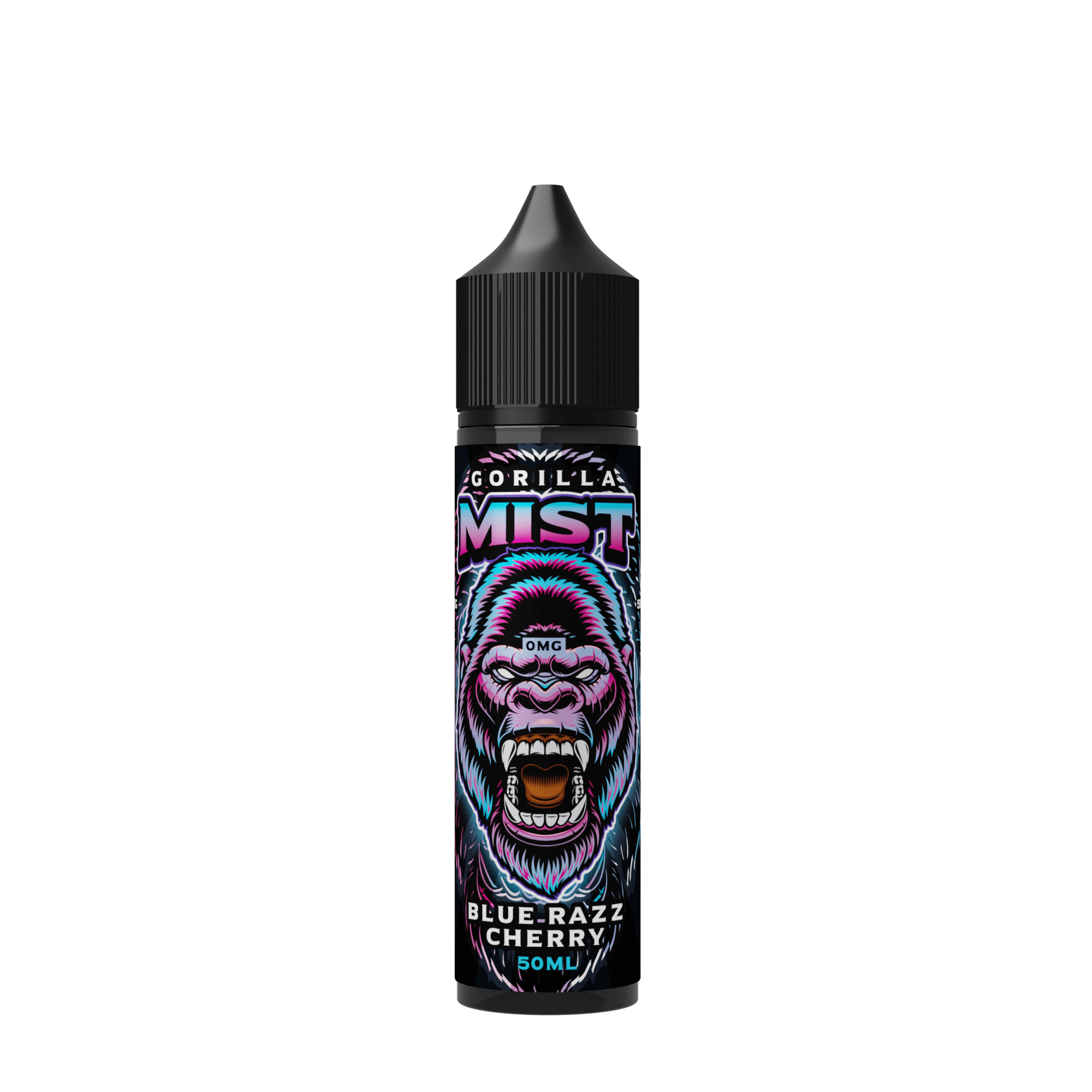 Product Image of BLUE RAZZ CHERRY SHORTFILL E-LIQUID BY GORILLA MIST 60ML