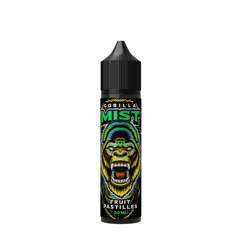 Product Image of FRUIT PASTILLES SHORTFILL E-LIQUID BY GORILLA MIST 60ML