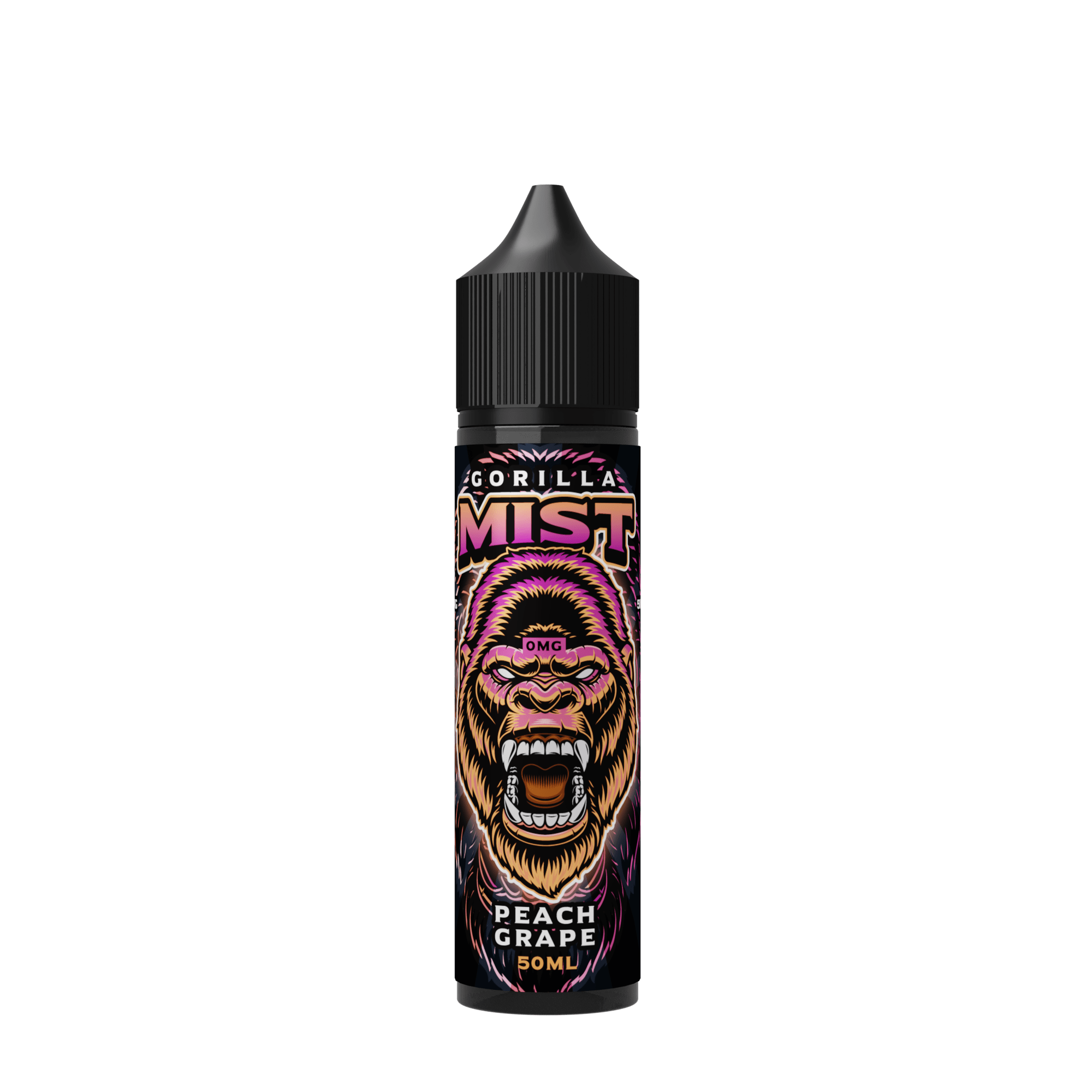 Product Image of PEACH GRAPE SHORTFILL E-LIQUID BY GORILLA MIST 60ML