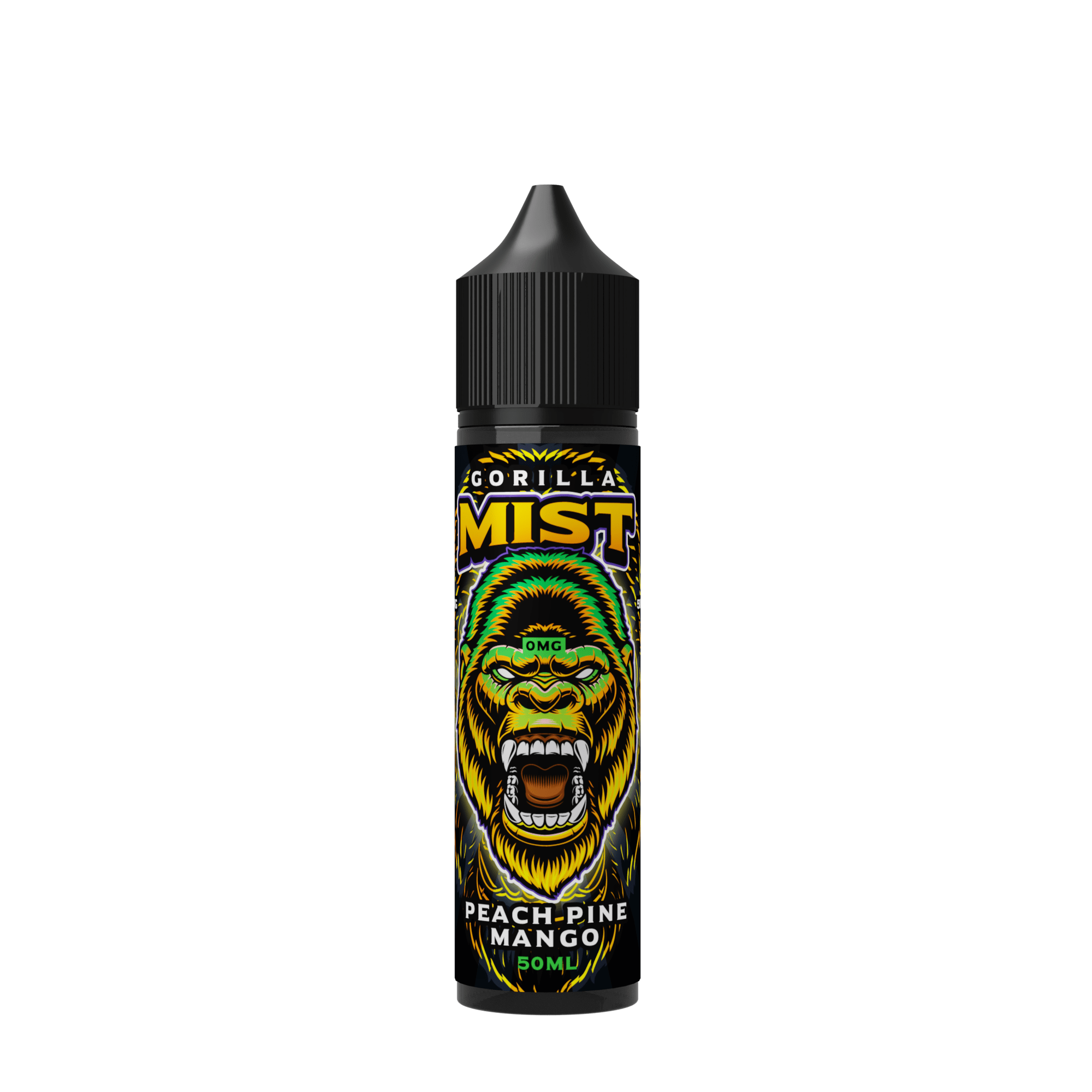 Product Image of PEACH PINE MANGO SHORTFILL E-LIQUID BY GORILLA MIST 60ML