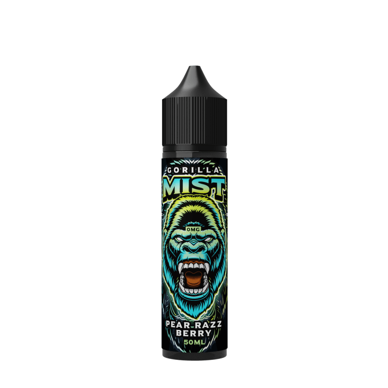 Product Image of PEAR RAZZ BERRY SHORTFILL E-LIQUID BY GORILLA MIST 60ML