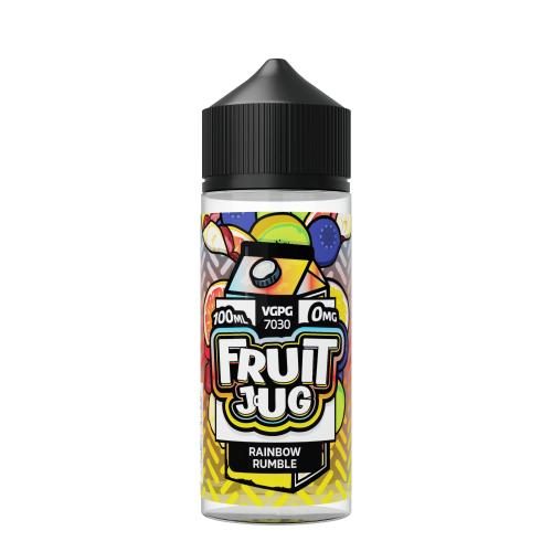 Product Image of RAINBOW RUMBLE SHORTFILL E-LIQUID BY FRUITY JUG 100ML