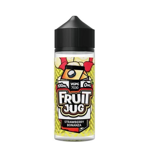 Product Image of STRAWBERRY BONANZA SHORTFILL E-LIQUID BY FRUITY JUG 100ML