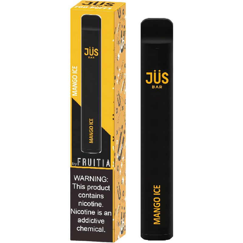 Product Image of MANGO ICE JUS BAR 700 PUFF DISPOSABLE VAPE DEVICE 20MG