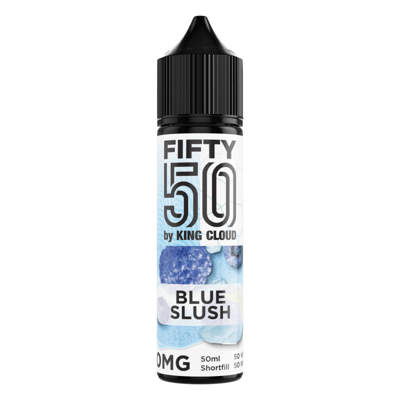 Product Image of BLUE SLUSH SHORTFILL E-LIQUID BY FIFTY 50 60ML