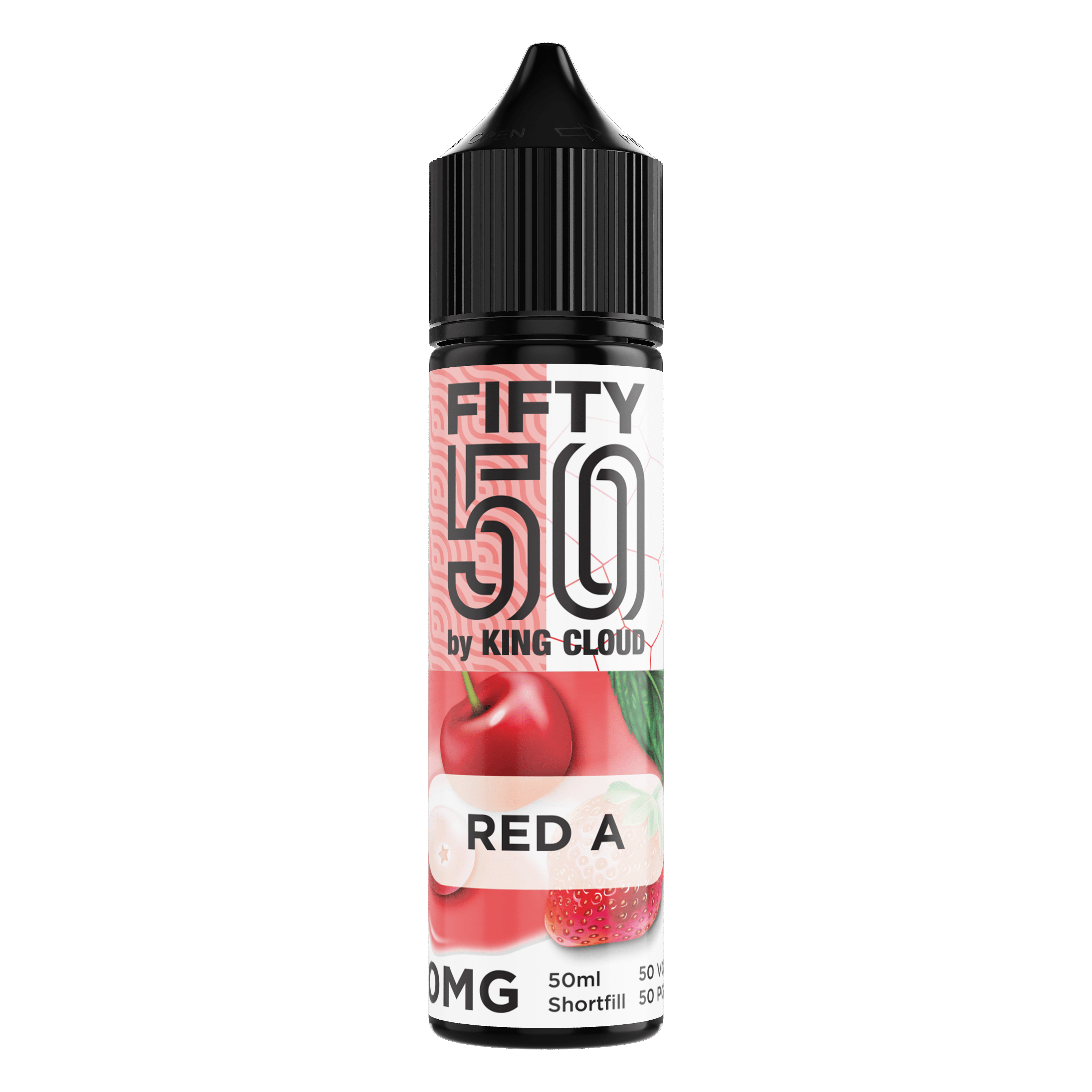 Product Image of RED A SHORTFILL E-LIQUID BY FIFTY 50 60ML