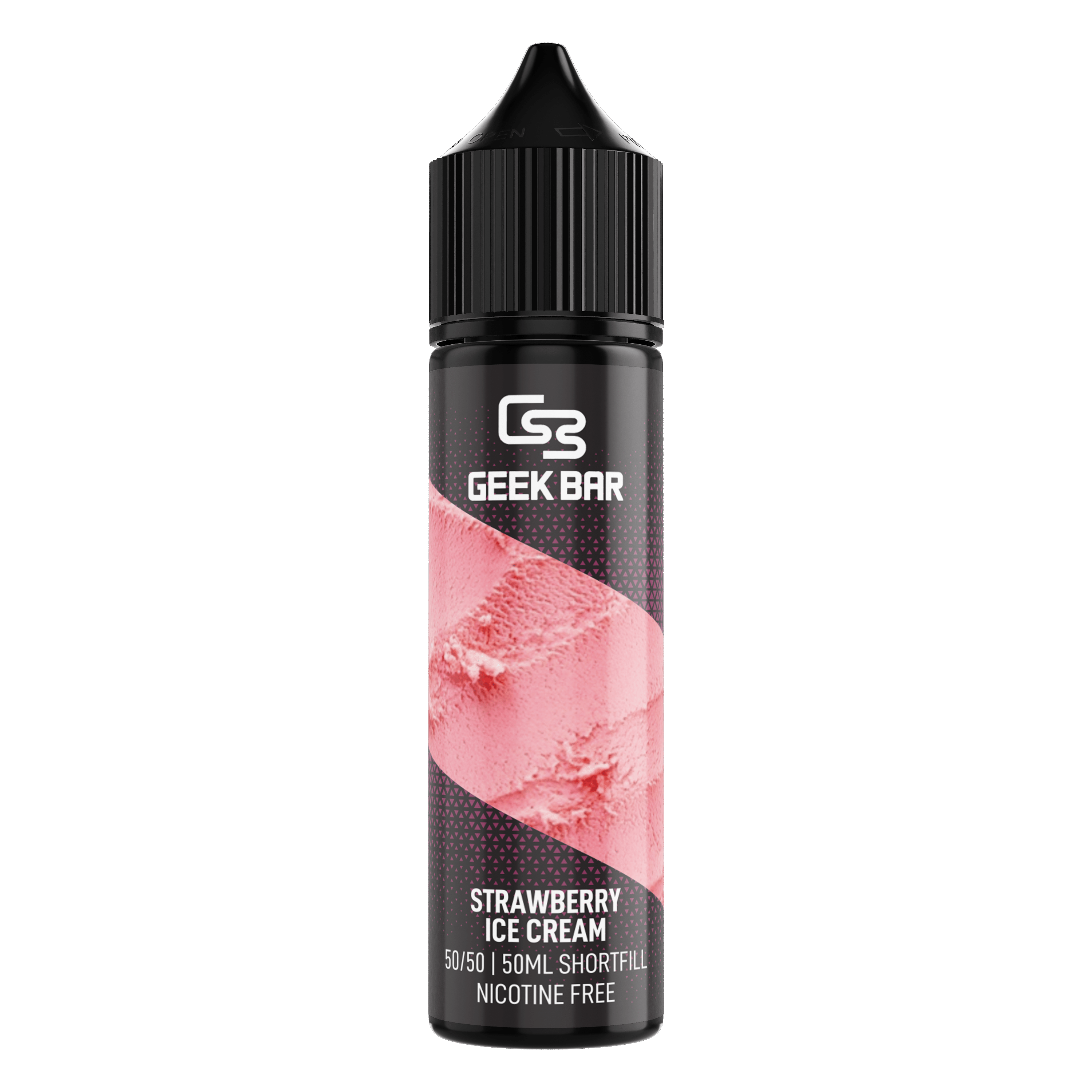 Product Image of STRAWBERRY ICE-CREAM SHORTFILL E-LIQUID BY GEEK BAR 60ML