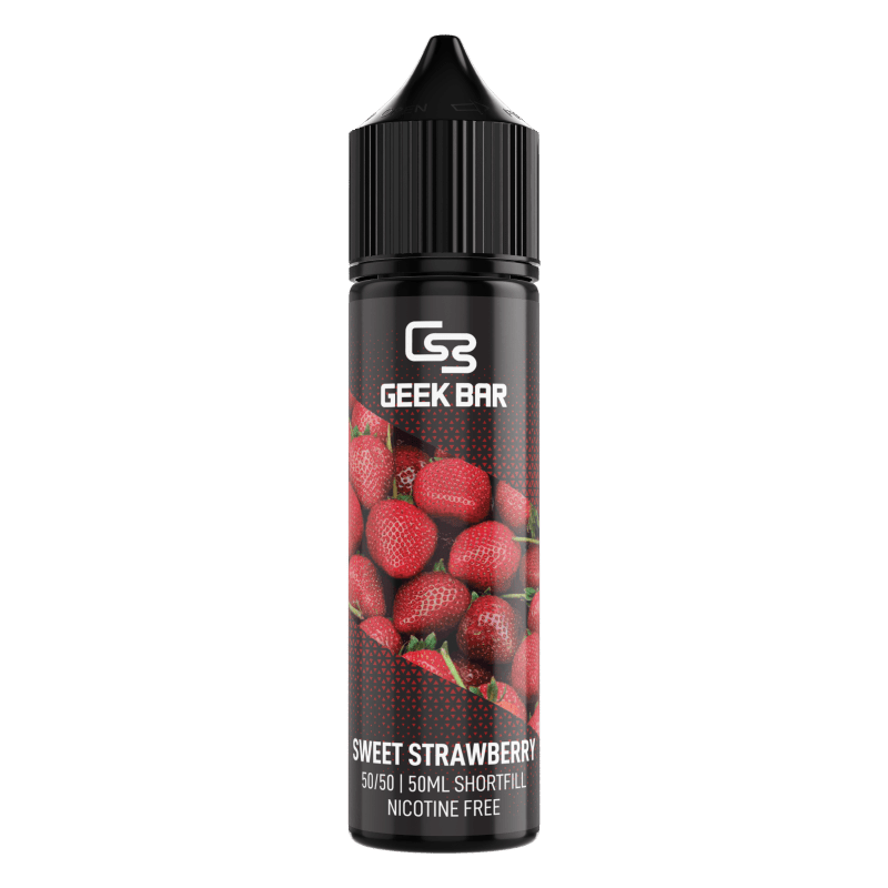 Product Image of SWEET STRAWBERRY SHORTFILL E-LIQUID BY GEEK BAR 60ML