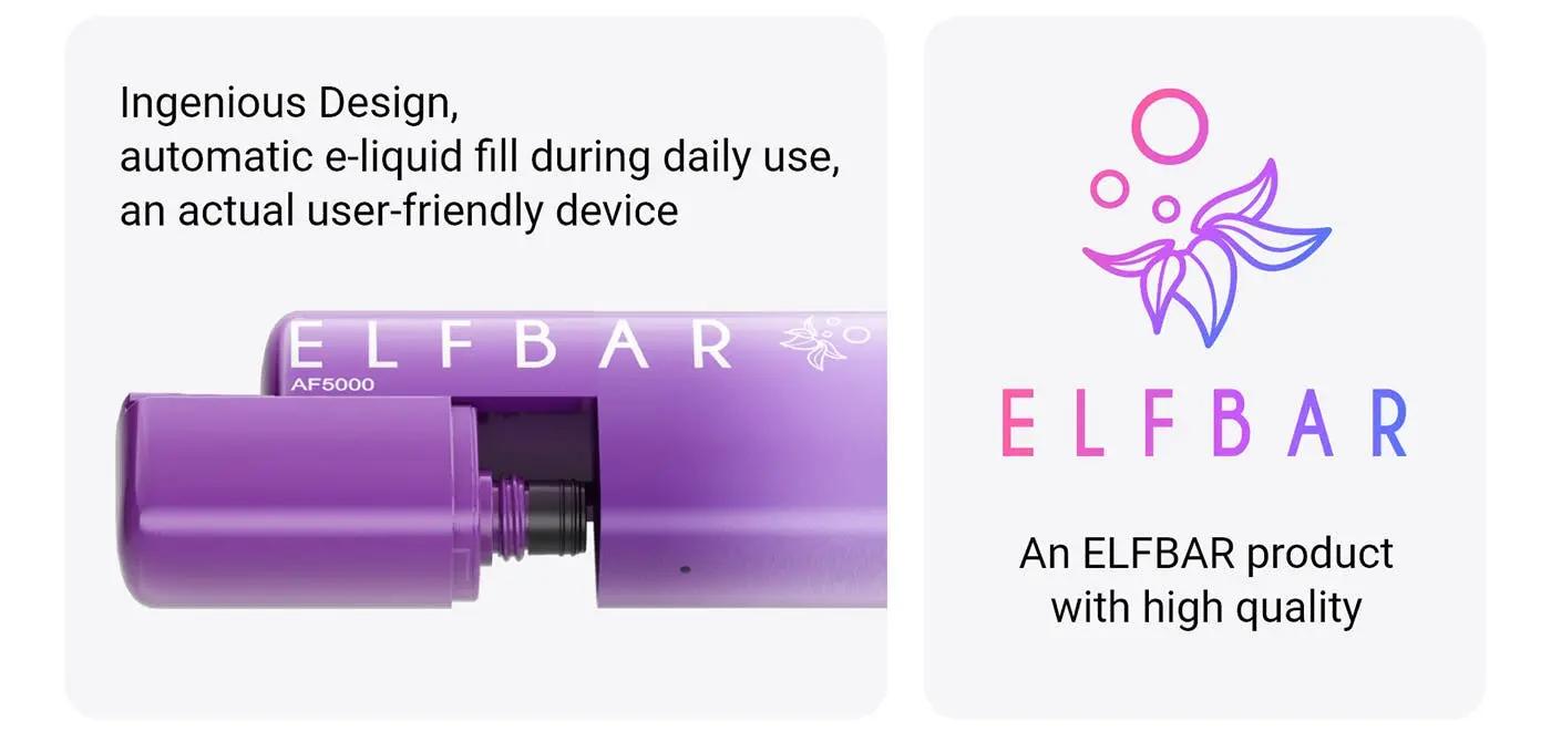 Elf Bar Af5000 Design