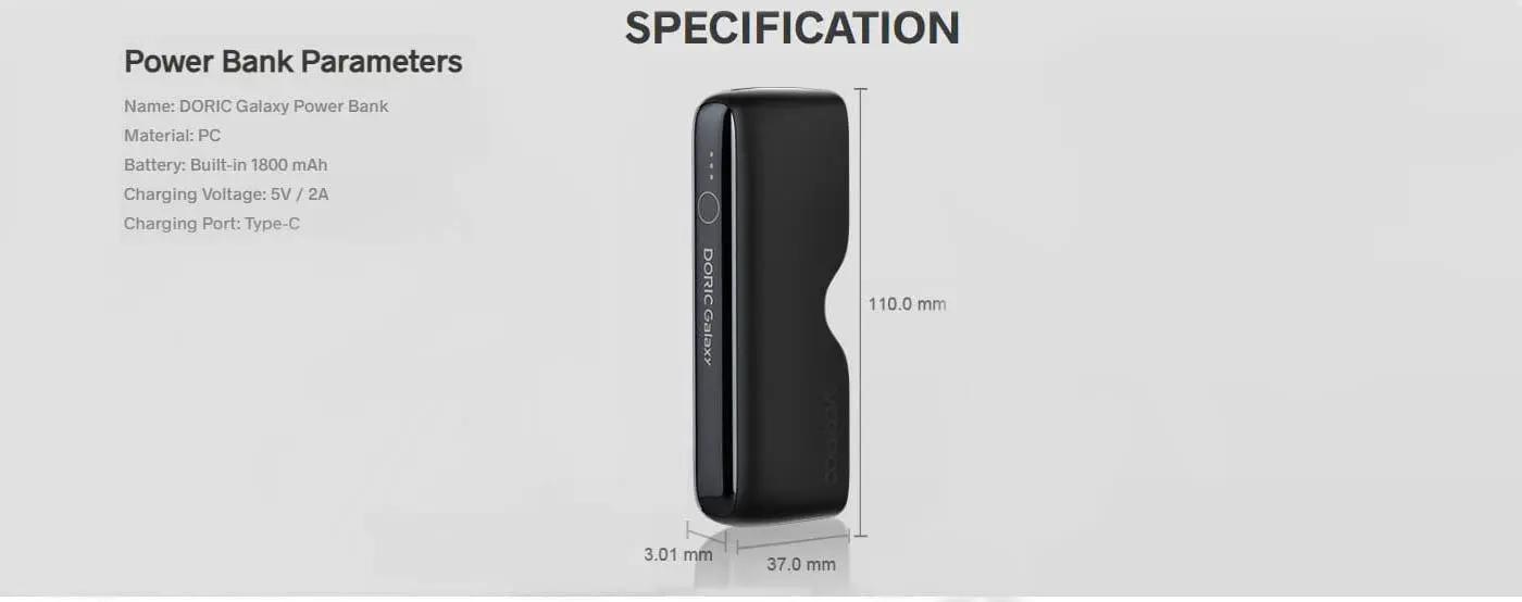 Product Image of VooPoo Doric Galaxy Power Bank