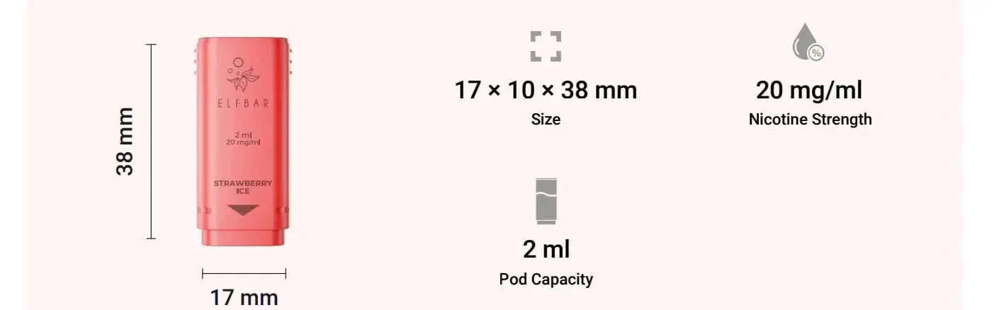 Elfbar 1200 Specifications