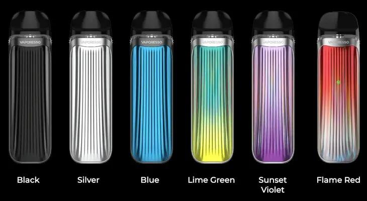 Vaporesso QS Pods Available Colours