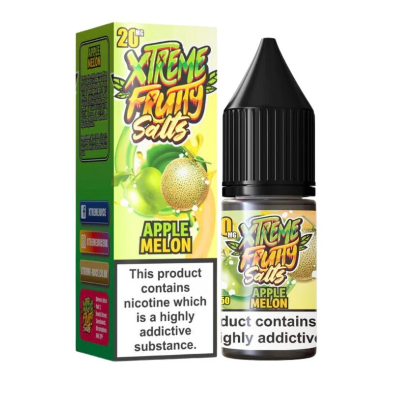 Xtreme Fruity Salts - Apple Melon - 100ml Nic Salt