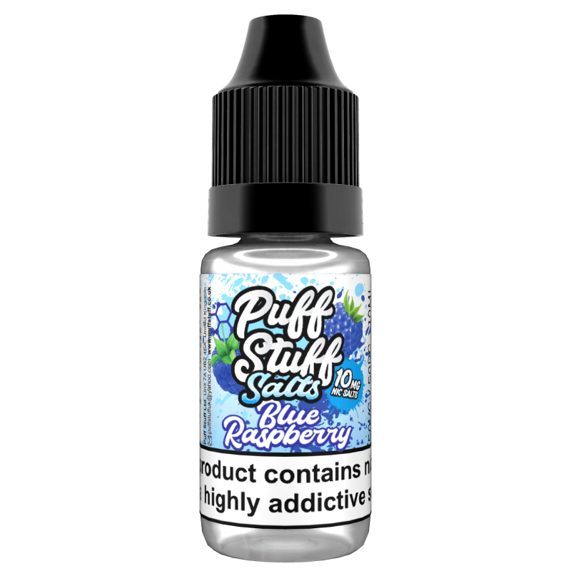 Puff Stuff Salts - Blue Raspberry - 10ml nic Salt