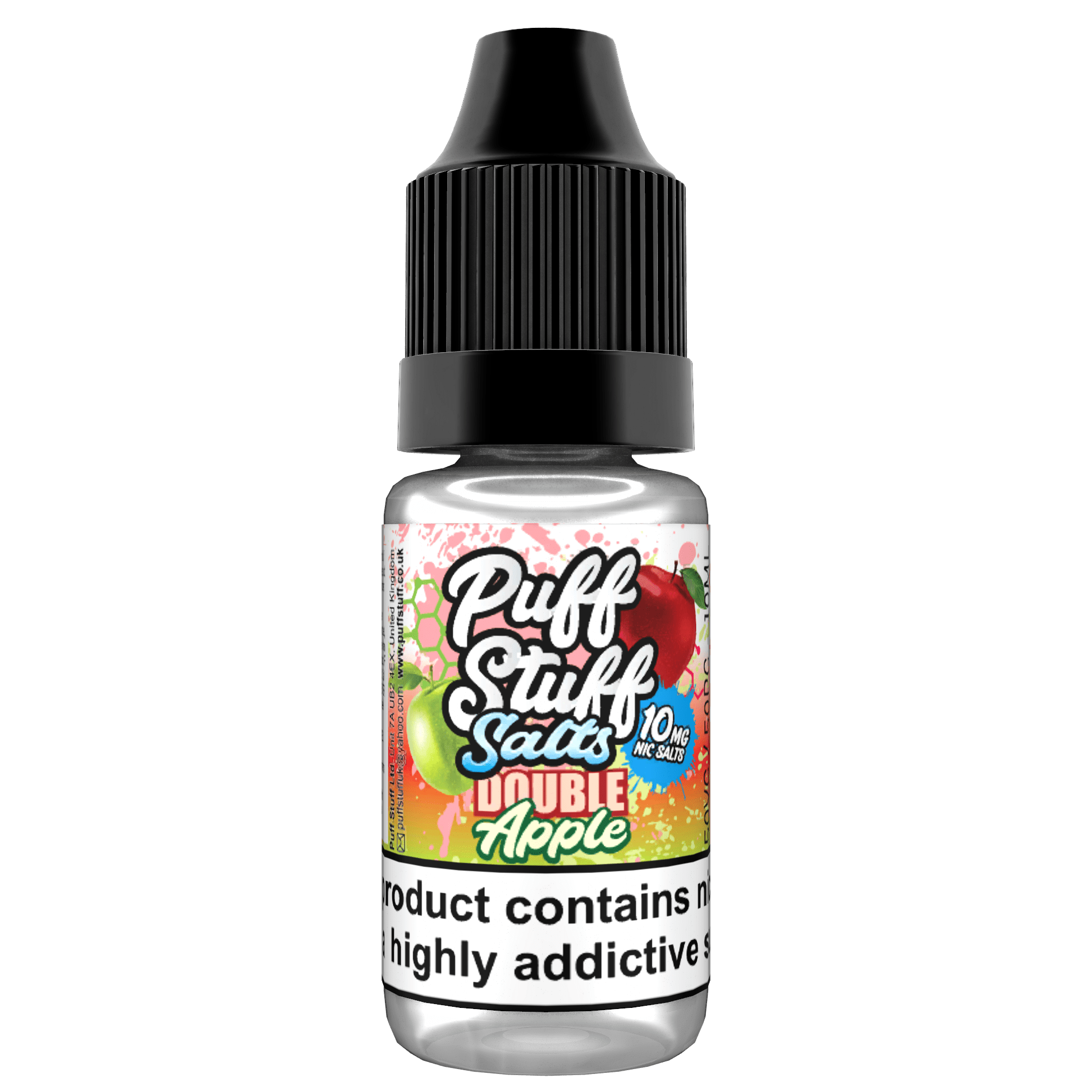 Puff Stuff Salts - Double Apple - 10ml nic Salt