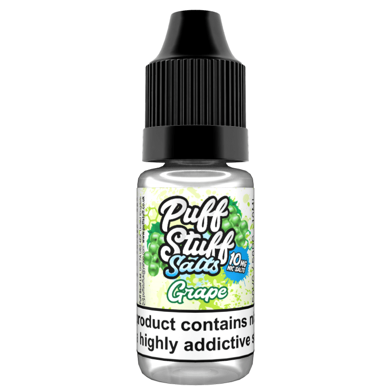 Puff Stuff Salts - Grape - 10ml nic Salt