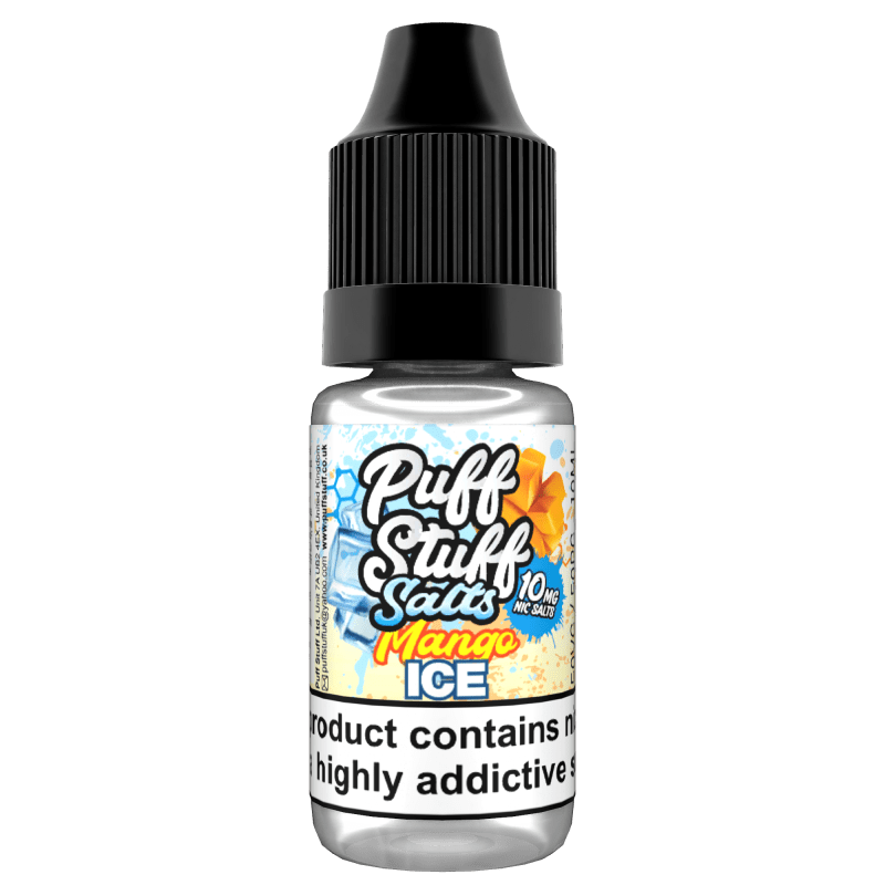 Puff Stuff Salts - Mango Ice - 10ml nic Salt