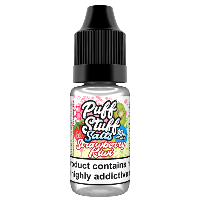 Puff Stuff Salts - Strawberry Kiwi - 10ml nic Salt