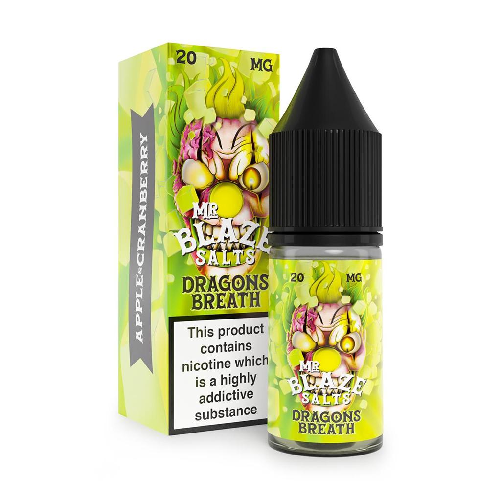 Mr. Blaze Salts - DRAGONS BREATH - 10ml Nic Salt