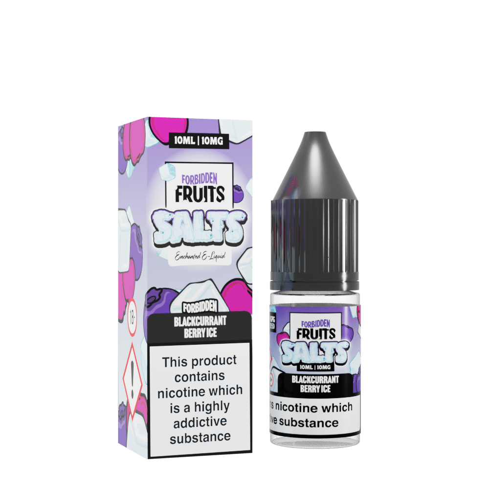 Forbidden Fruit Salts - Blackcurrant Berry Ice - 10ml nic Salt