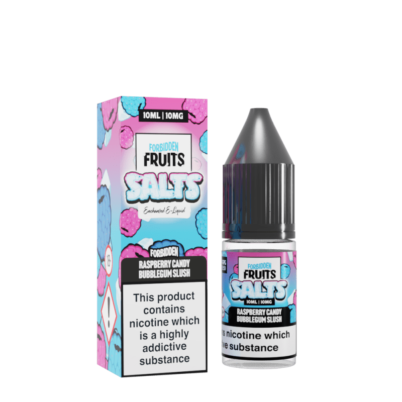 Forbidden Fruit Salts - Raspberry Candy Bubblegum Slush - 10ml nic Salt