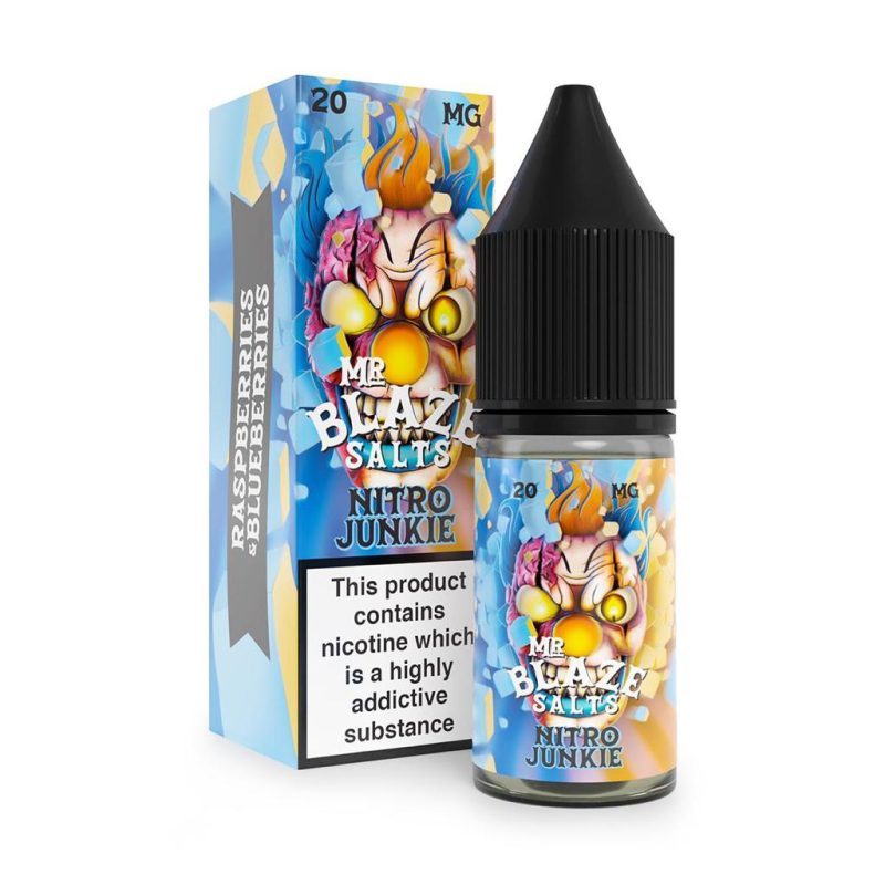 Mr. Blaze Salts - NITRO JUNKIE - 10ml Nic Salt