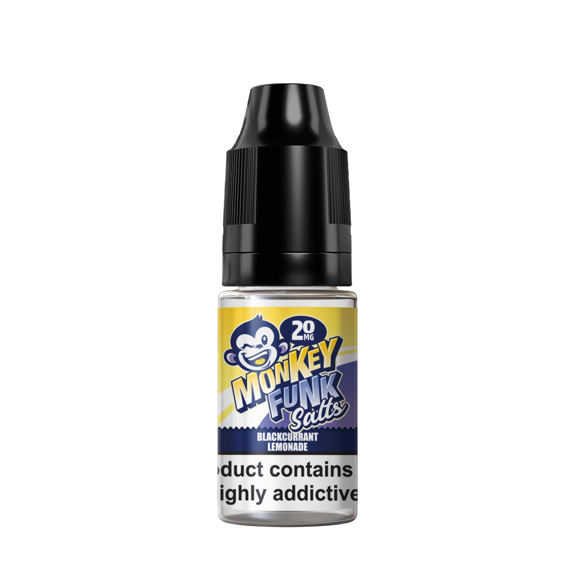 Monkey Funk Salts - Blackcurrant Lemonade - 10ml nic Salt