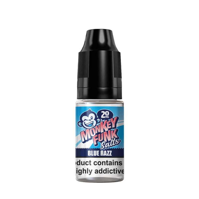 Monkey Funk Salts - Blue Razz - 10ml nic Salt