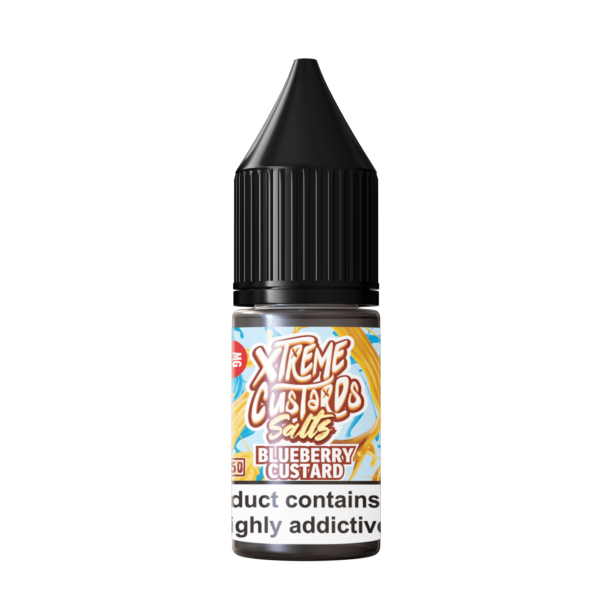 Xtreme Custard Salts - Blueberry - 10ml Nic Salt