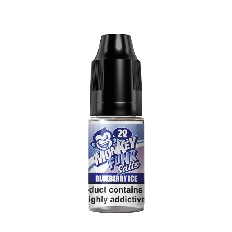 Monkey Funk Salts - Blueberry Ice - 10ml nic Salt