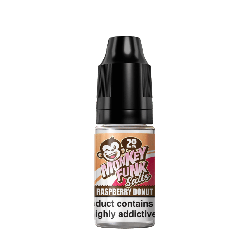 Monkey Funk Salts - Raspberry Donut - 10ml nic Salt